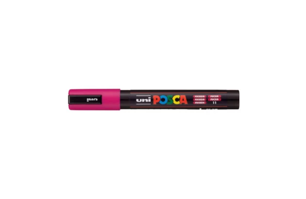 CANETA UNI POSCA PC-5M MEDIUM FUCHSIA