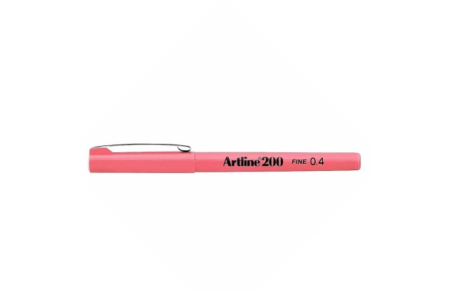 CANETA ARTLINE 200 FINE 0.4MM ROSA EK-200 | UNIDADE