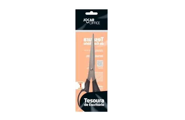 TESOURA DE ESCRITORIO INOX 19,5CM JOCAR 91013