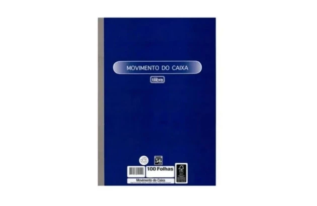 MOVIMENTO DO CAIXA PEQUENO 100 FOLHAS 56G/M² 146X204MM | TILIBRA