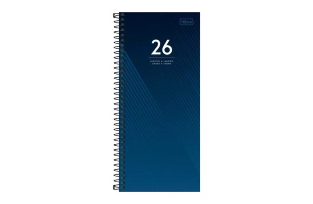 AGENDA ESPIRAL CAPA DURA M8 COMERCIAL IDEALE 2026 TILIBRA