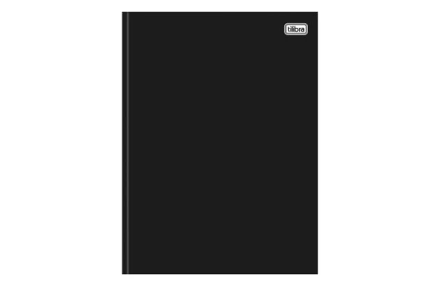CADERNO UNIVERSITÁRIO COSTURADO NUMERADO CAPA DURA 200F PEPPER 200X298MM - UNIDADE | TILIBRA