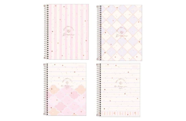 CADERNO COLEGIAL CAPA DURA 10 MATÉRIA 160 FOLHAS 177X240 SOHO SORTIDO TILIBRA