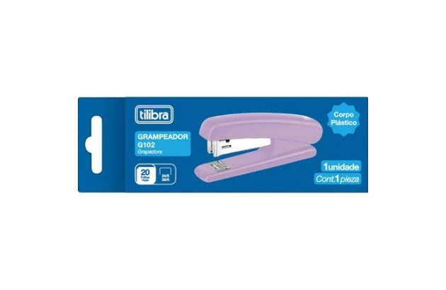 GRAMPEADOR DE MESA 20 FOLHAS G102 LILAS TILIBRA