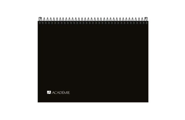 CADERNO SKETCHBOOK ESPIRAL ALTO A4 150G/M² 50 FLS ACADÉMIE  IDEAL DESENHO ARTISTICO | TILIBRA