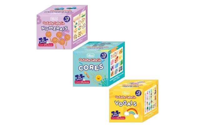 QUEBRA CABEÇA COM 24 PEÇAS