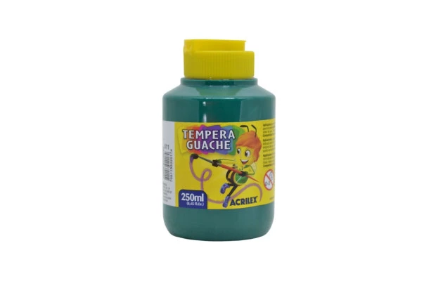 TINTA GUACHE 250ML VERDE BANDEIRA 511 ACRILEX 2025