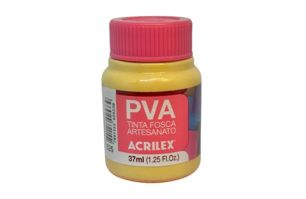 TINTA PVA FOSCA PARA ARTESANATO 37ML CAMURÇA 525 -UNIDADE | ACRILEX 3240