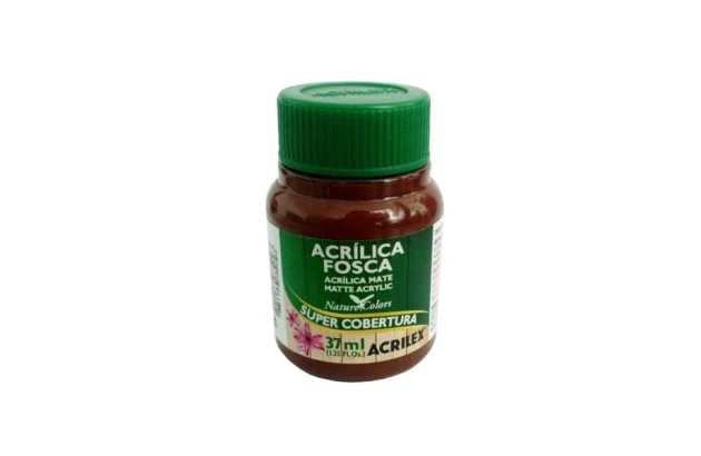 TINTA ACRÍLICA FOSCA 37ML AMARELO CADMIO 536 SUPER COBERTURA ACRILEX 3560