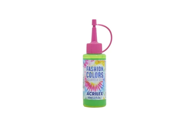 TINTA TECIDO AQUARELA SILK VERDE FOLHA 510 60ML 4560 ACRILEX