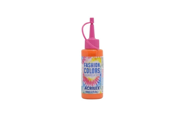 TINTA TECIDO AQUARELA SILK LARANJA 517 60ML 4560 ACRILEX