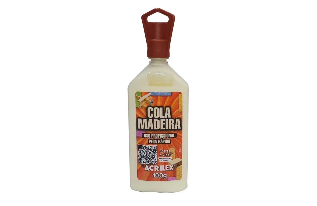 COLA PARA MADEIRA 100G PARA ARTESANATO | ACRILEX 22510