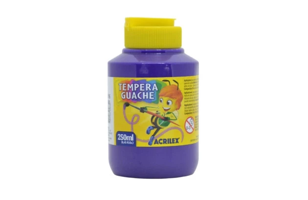 TINTA GUACHE 250ML VIOLETA 516 2025 ACRILEX