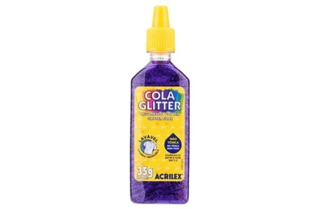 COLA GLITTER 35G VIOLETA 207 2912 ACRILEX