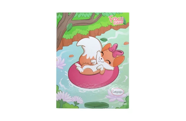 CADERNO DE CALIGRAFIA 40 FOLHAS FOXY KIDS CREDEAL 282281
