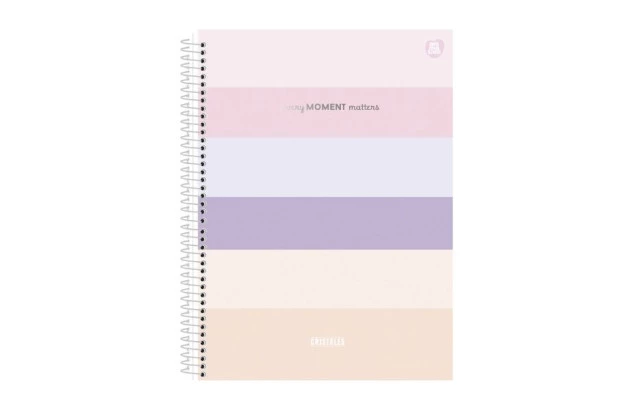 CADERNO CAPA DURA 15 MATERIAS 240 FOLHAS CRISTALES ANIMATIVA