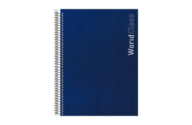 CADERNO CAPA DURA 15 MATERIAS 240 FOLHAS WORLD CLASS ANIMATIVA