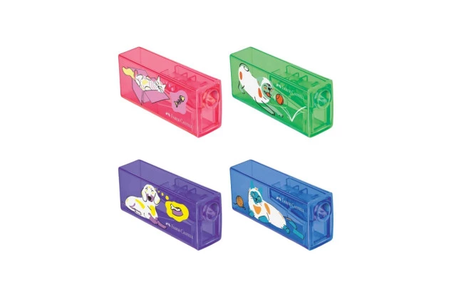 APONTADOR COM DEPOSITO PETS FABER CASTELL