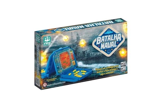 JOGO BATALHA NAVAL IDADE + 5 ANOS | NIG BRINQUEDOS