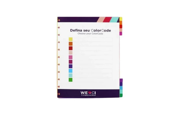 DIVISORIA CADERNO INTELIGENTE GRANDE COLORCODE