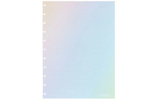 REFIL INTELIGENTE RAINBOW PAUTADO MEDIO 120G 50 FOLHAS CIRM3025