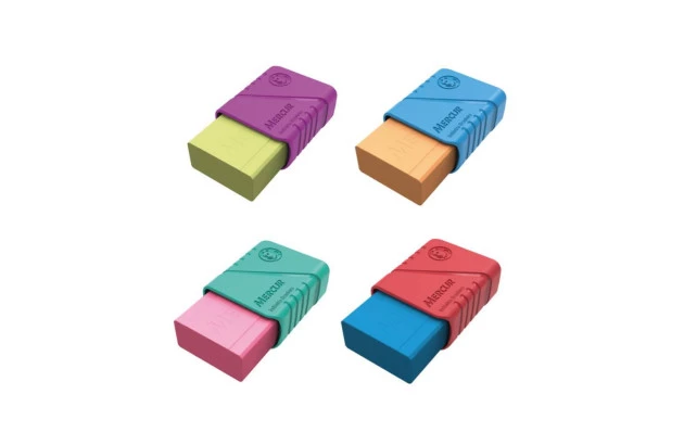 BORRACHA PLASTICA TR COLOR MIX SORTIDA MERCUR