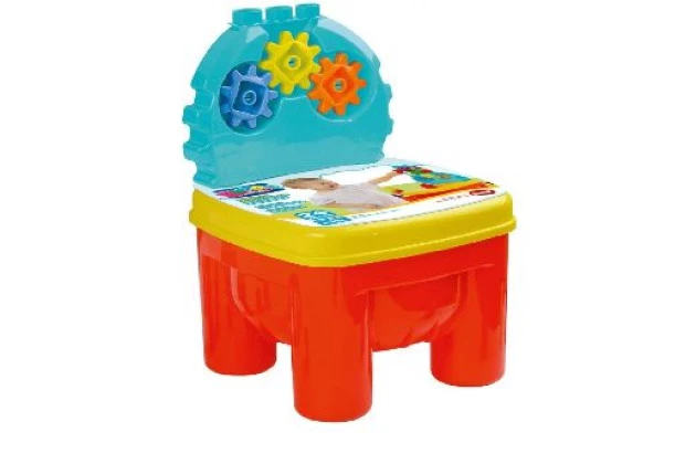 BRINQUEDO BRINKADEIRA ENGRENAGENS CADEIRA COM 24 PEÇAS