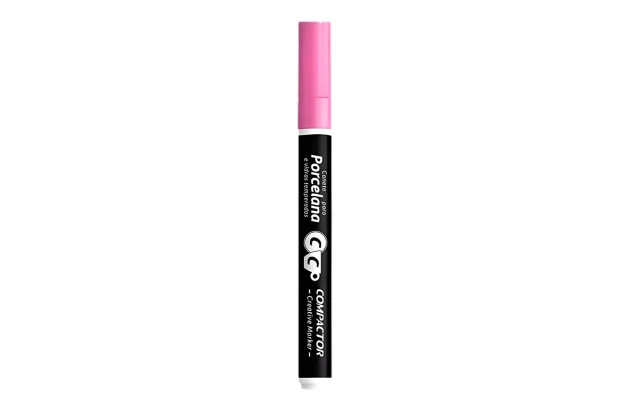 CANETA PARA PORCELANA CREATIVE MARKER ROSA COMPACTOR