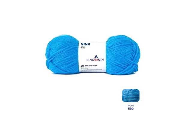 NOVELO DE LA NINA 40G AZUL ARUBA 590 PINGOUIN