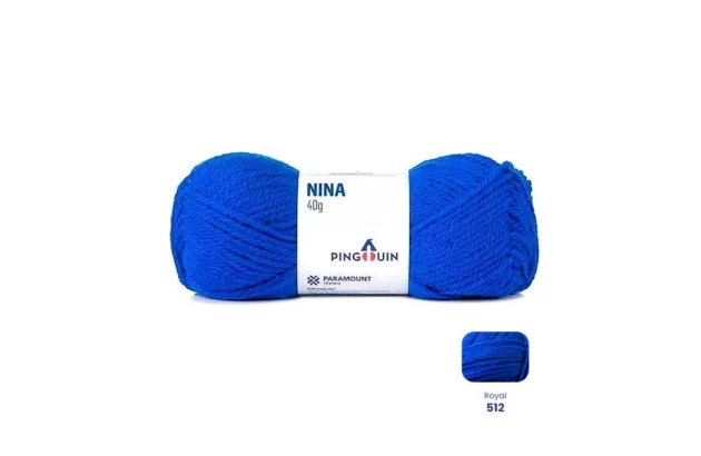 NOVELO DE LA NINA 40G AZUL ROYAL 512 PINGOUIN
