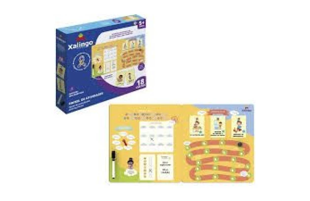 BRINQUEDO DE DESENVOLVIMENTO PAINEL DE ATIVIDADES II XALINGO - LINHA INCLUSIVA