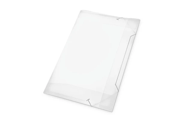 PASTA ABA ELÁSTICA PLASTICA OFÍCIO CRISTAL POLIBRAS