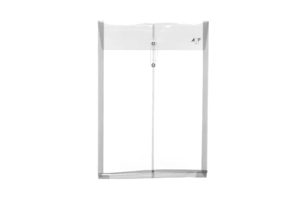 PASTA PLASTICA VAI E VEM CRISTAL 257X370X30 MM OFÍCIO - ACP