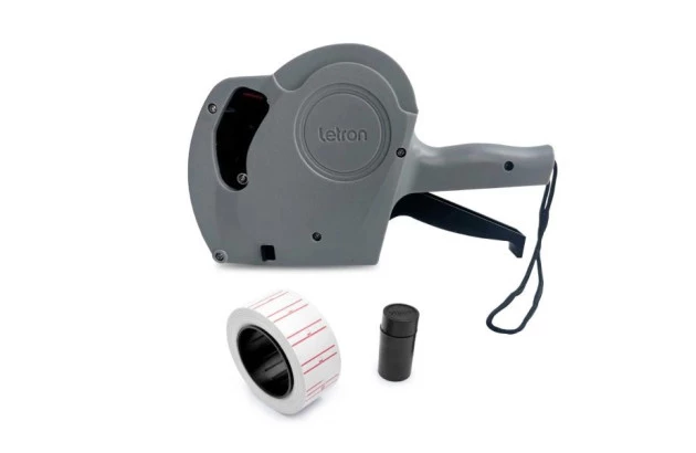 ETIQUETADORA DE PRECO 8 DIGITOS 1,2X2,1CM LETRON