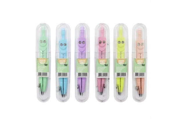 COMPASSO ESCOLAR PASTEL TREND LEONORA 72504