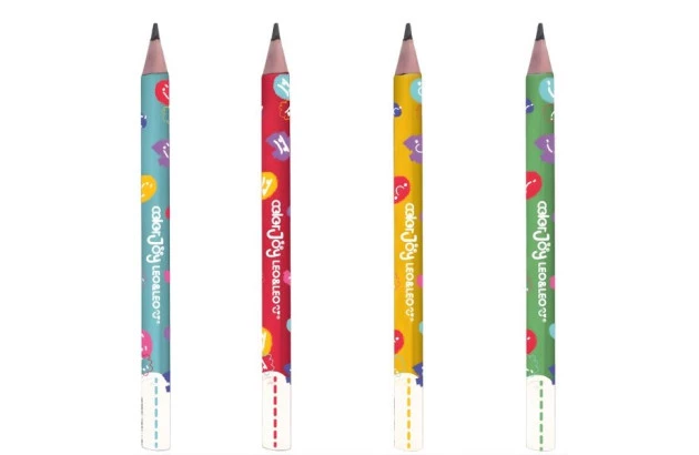 LAPIS PRETO HB JUMBO TRIANGULAR COLOR JOY 10573 LEONORA