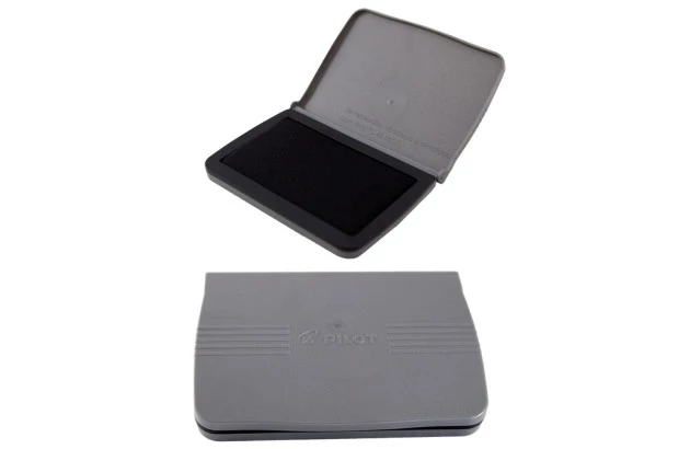 ALMOFADA CARIMBO Nº 3 PRETA SÉRIE TP COM TAMPA PLÁSTICA 6,7X11CM PILOT