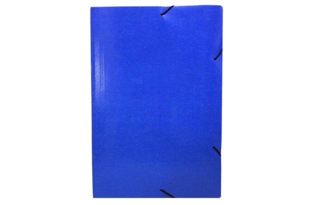 PASTA ABA ELÁSTICO OFICIO CARTÃO DUPLEX 250G/M² COR AZUL - UNIDADE | FRAMA 295-73