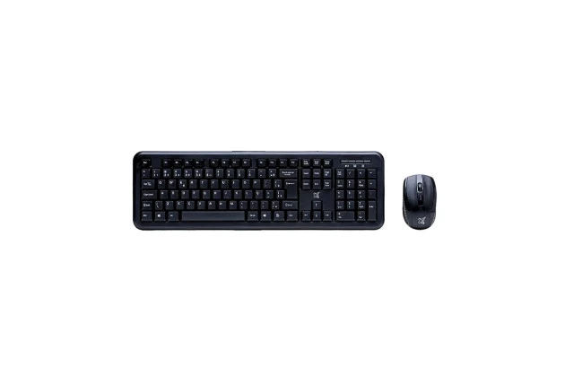 COMBO TECLADO E MOUSE SEM FIO USB 2.0 EXAGON PRETO - MAXPRINT 60000146