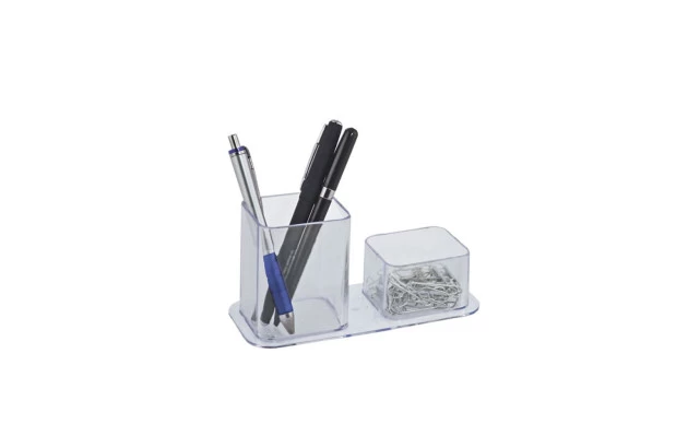 PORTA CANETAS E CLIPS CRISTAL 3030H DELLO