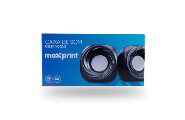 CAIXA DE SOM DELTA VOGUE 5W MAXPRINT