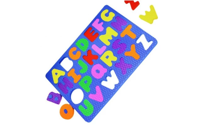 ALFABETO PRANCHA EVA 26 LETRAS + 4 ANOS 102 CARLU