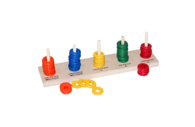 BRINQUEDO EDUCATIVO ALFABETO SILÁBICO 150 PEÇAS  MDF + 4 ANOS | 3018 CARLU