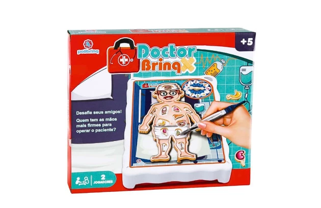 JOGO EDUCATIVO DOCTOR BRINQ +5 ANOS - 2 JOGADORES | LINHA INCLUSIVA
