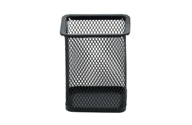 PORTA CANETA ARAMADO QUADRADO PRETO | BRW OR5111