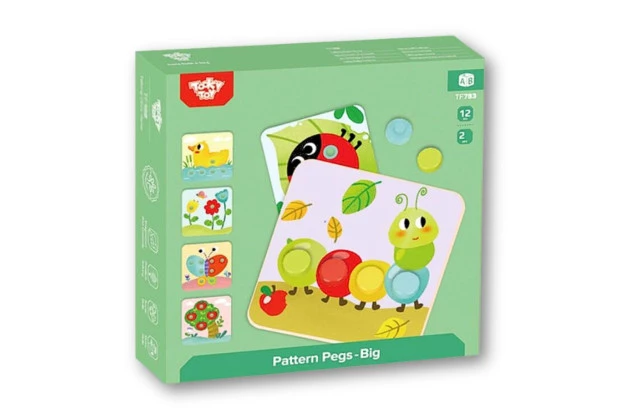 SUPER ENCAIXE DE PEÇAS - JOGO DE TABULEIRO - TOOKY TOY