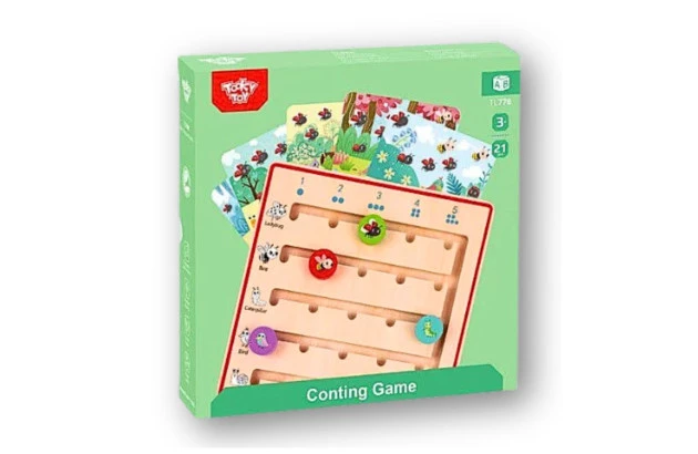 CONTANDO OS BICHOS - JOGO DE TABULEIRO - TOOKY TOY