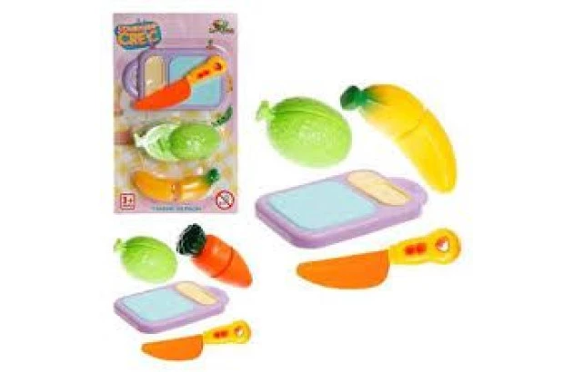 BRINQUEDO KIT COMIDINHA CREC CREC COM 6 PEÇAS ART BRINK