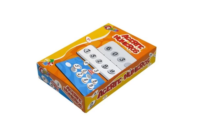 JOGO EDUCATIVO ACERTE OS NUMEROS + 5 ANOS INCLUSIVO 3204 CARLU