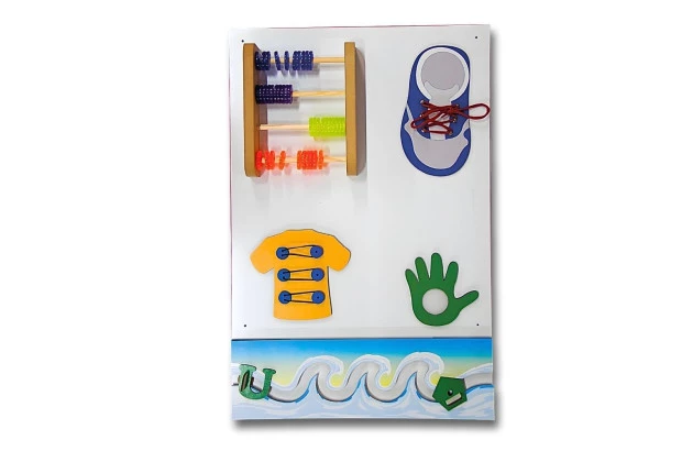 PAINEL MULTI SENSORIAL VOGAL U + 3 ANOS INCLUSIVO 1419 CARLU